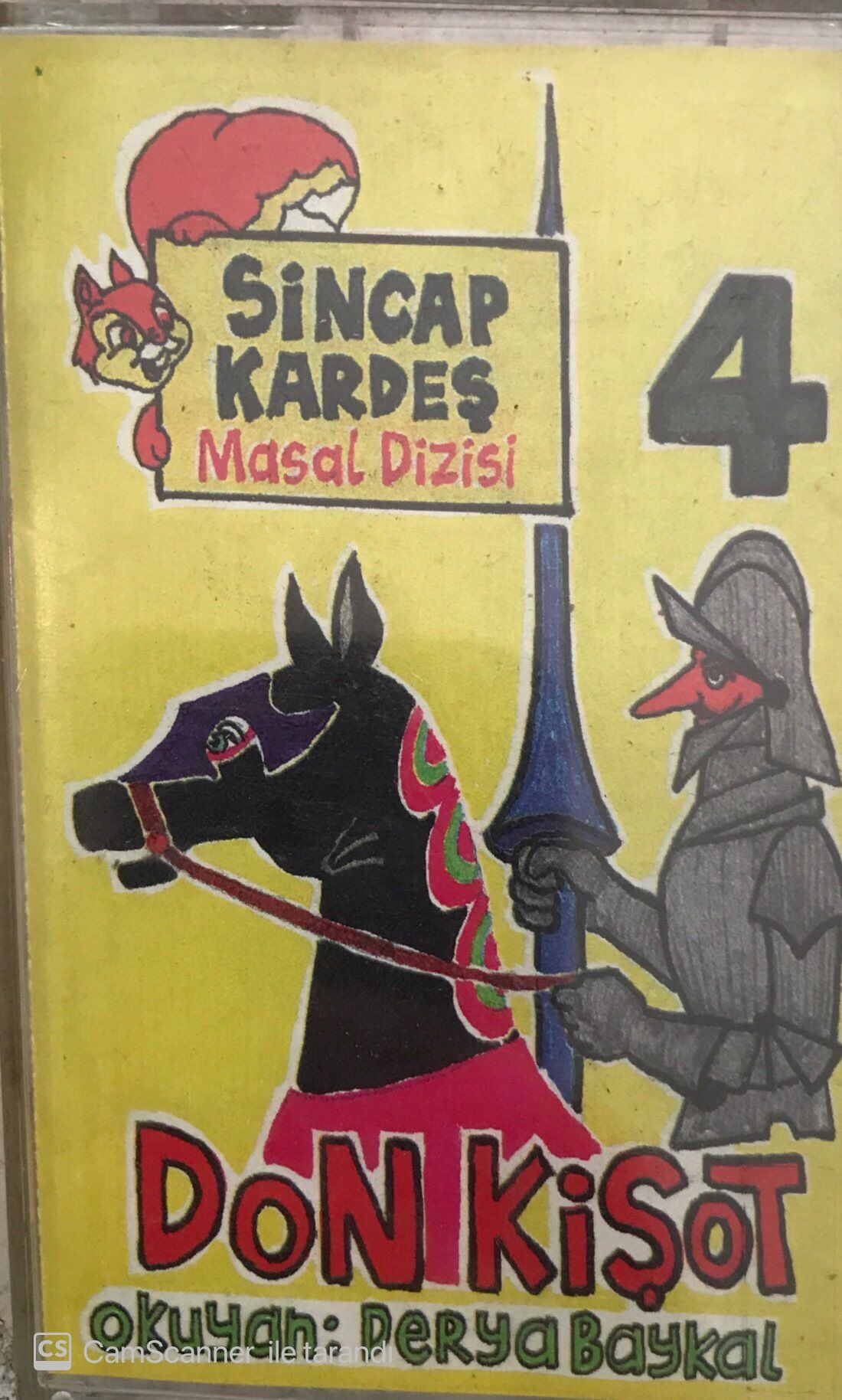 Don Kişot - Sincap Kardeş Masal Dizisi KASET