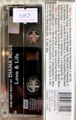 Diana Ross The Very Best of Love & Life Kaset