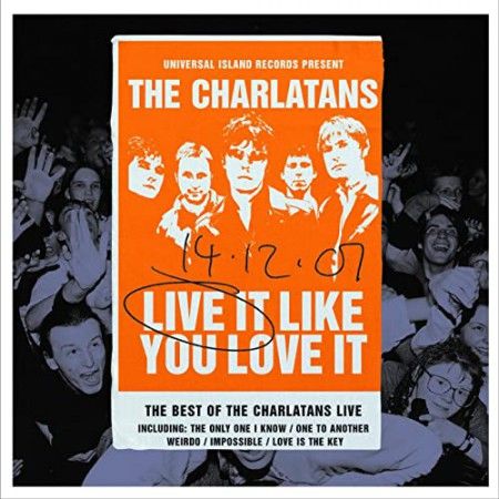 The Charlatans - Live It Like You Love It (Orange Vinyl) Double LP