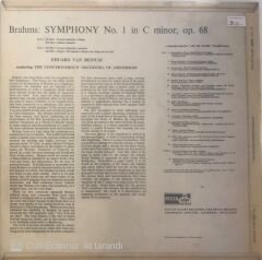 Brahms Symphony No.1 LP