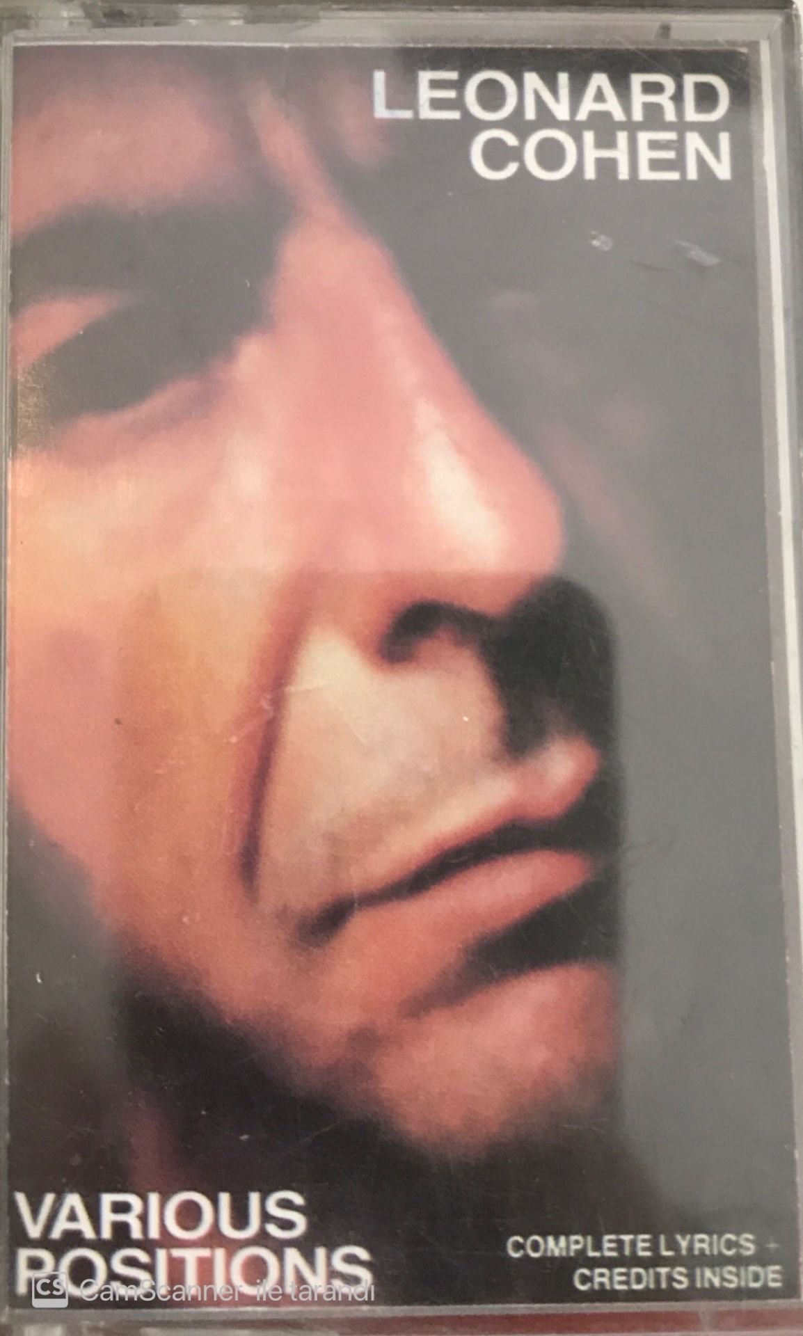 Leonard Cohen Various Positions KASET