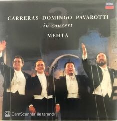 Carreras Domingo Pavarotti In Concert Mehta LP