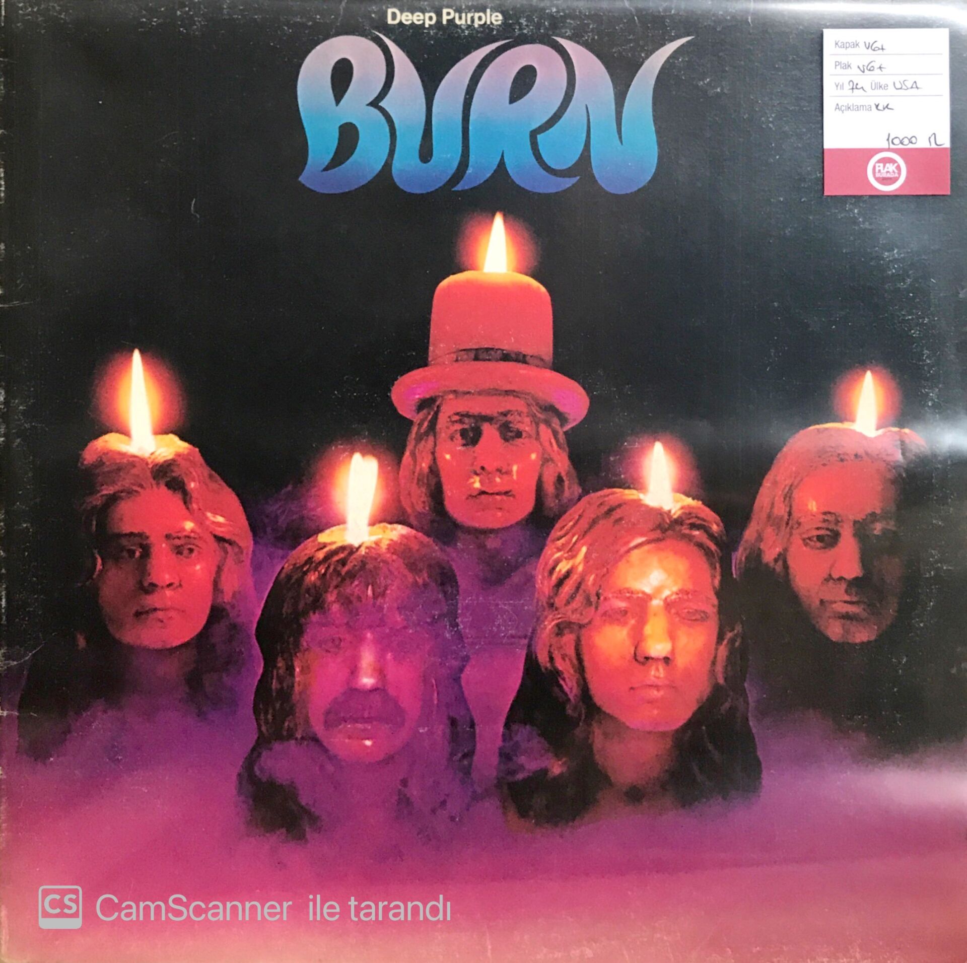 Deep Purple - Burn LP