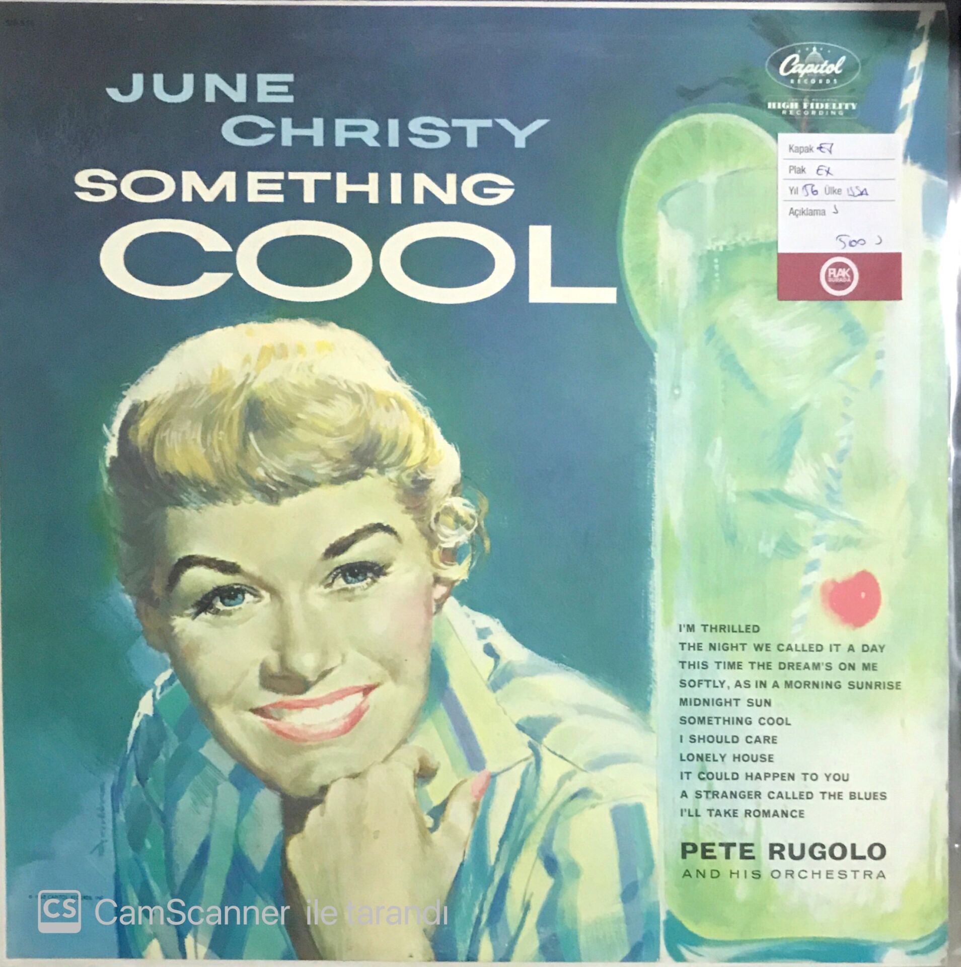 June Christy Something Cool LP