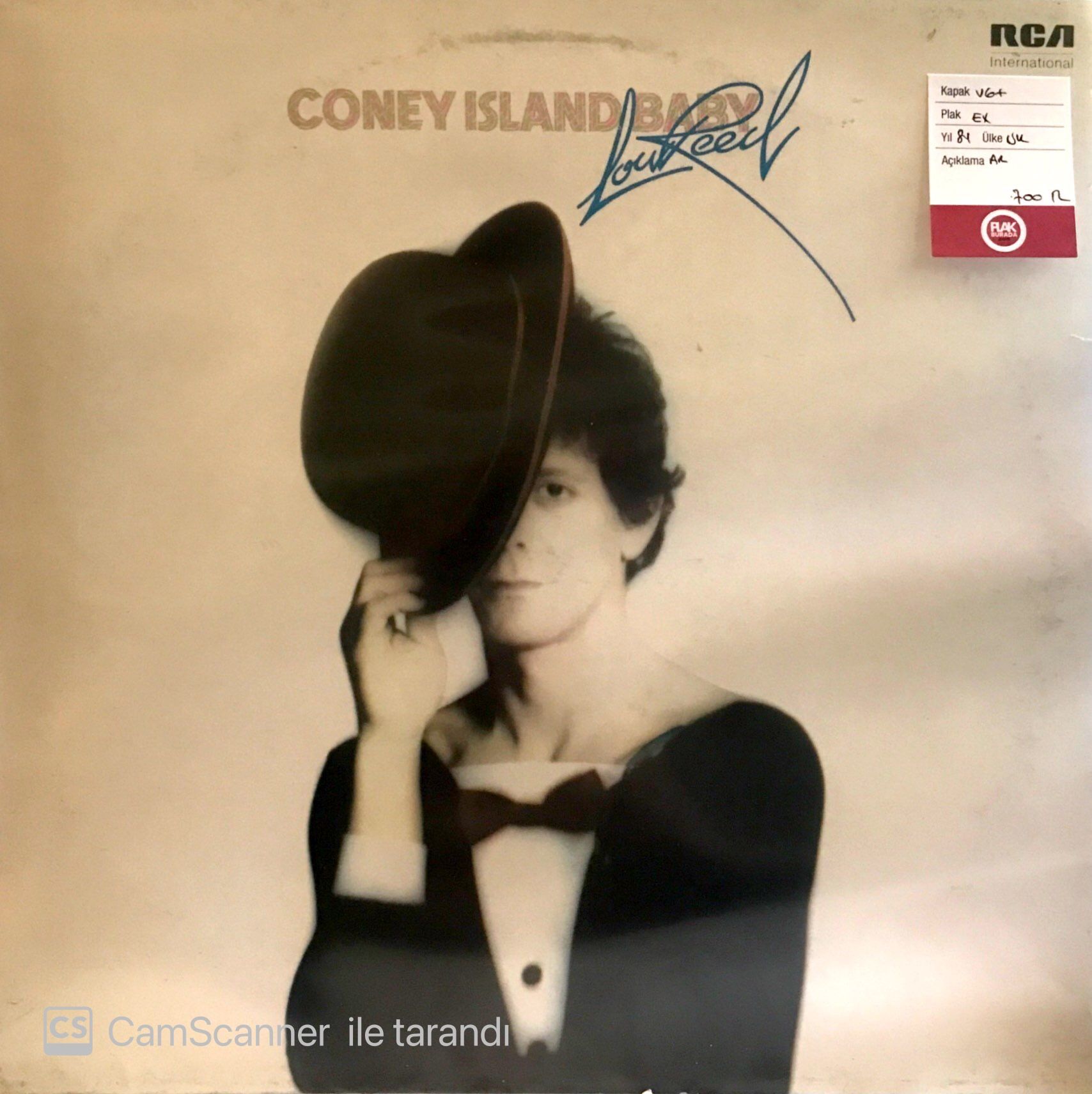 Lou Reed / Coney Island Baby LP