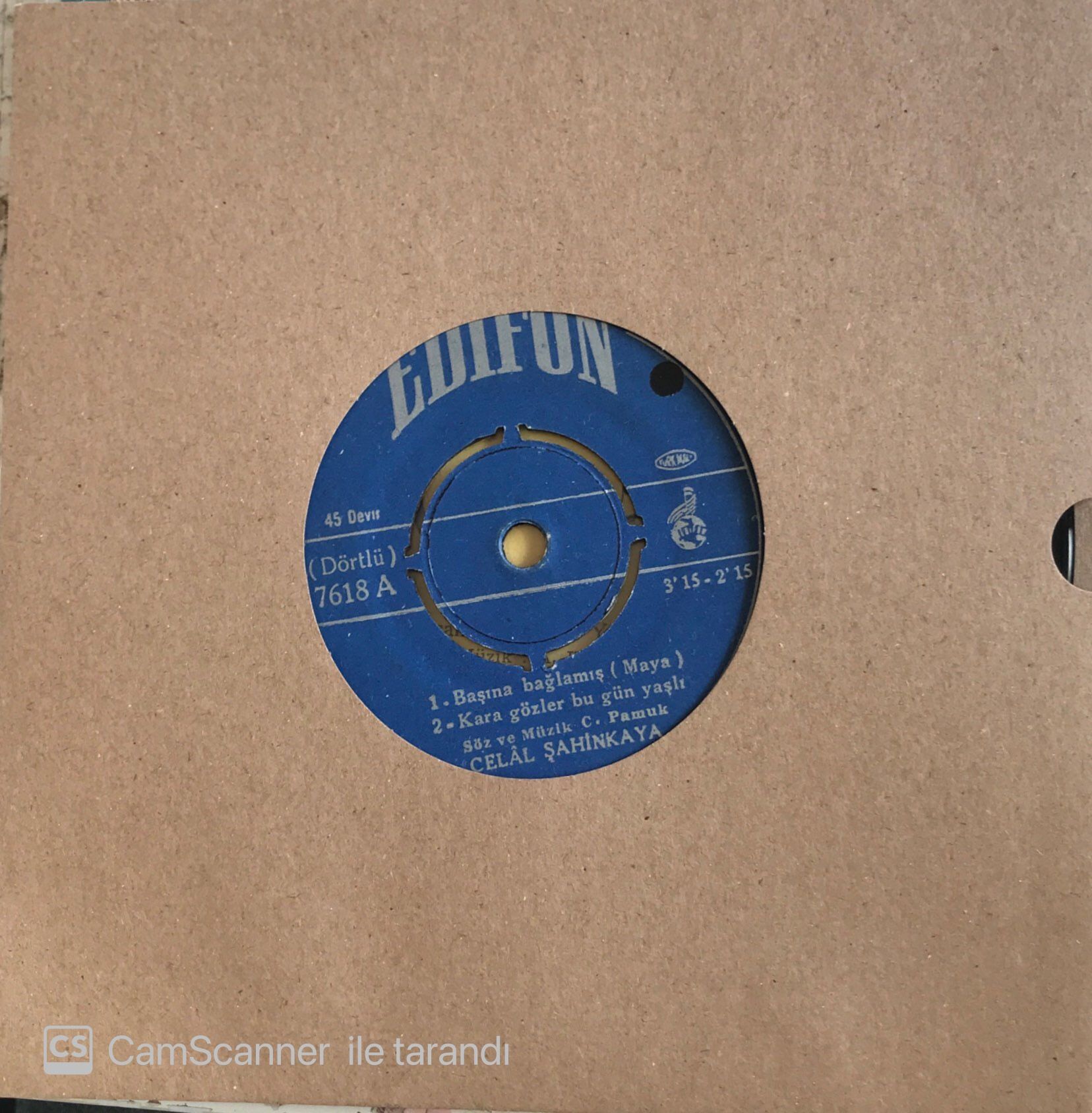 Celal Şahinkaya - Başına Bağlamış 45lik