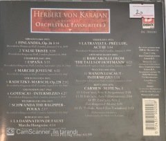 Herbert Von Karajan Conducts Orchestral Favourites3 CD