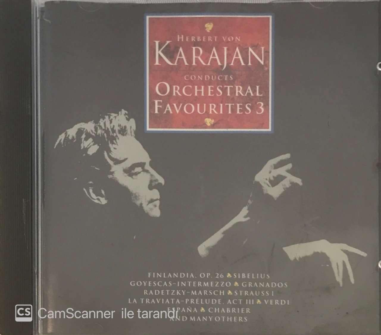 Herbert Von Karajan Conducts Orchestral Favourites3 CD