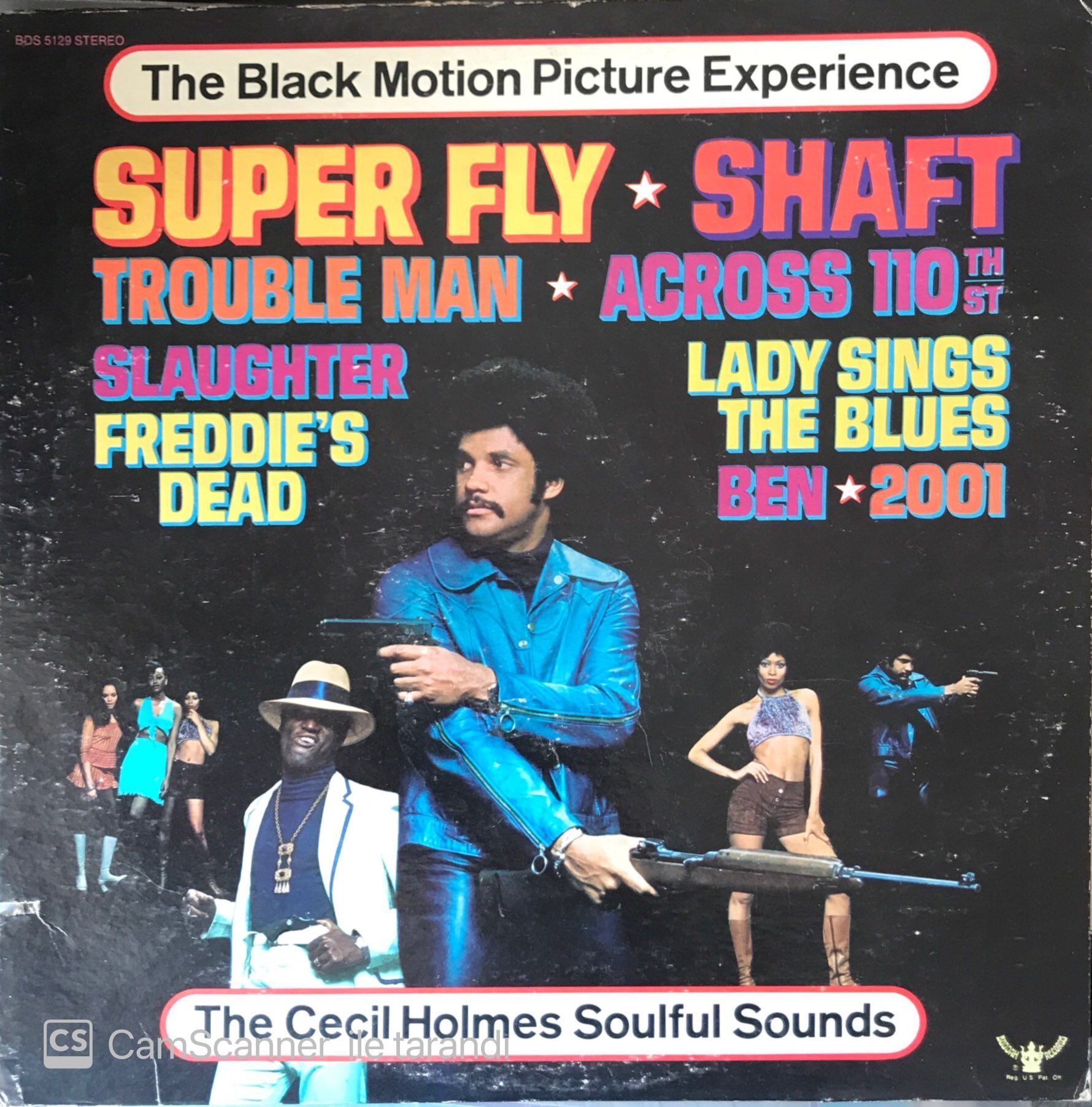 The Cecil Holme Soulful Sounds Super Fly - Shaft LP