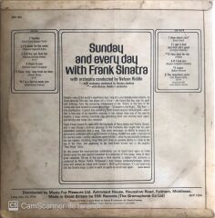 Sunday And Every Day With Frank Sinatra - LP
