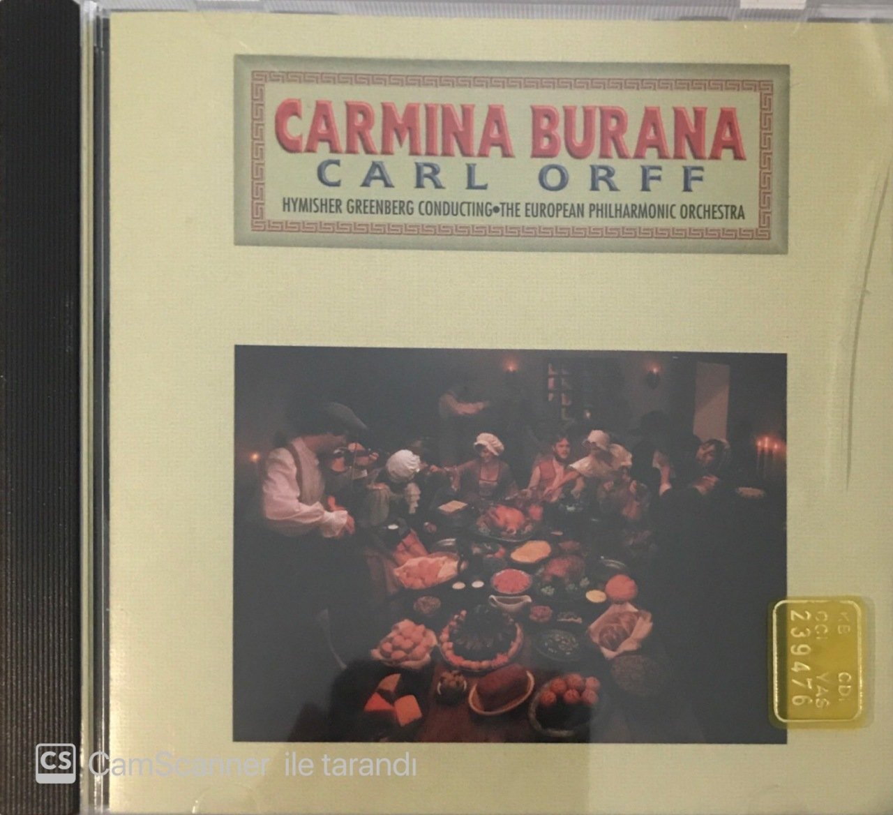 Carmina Burana - Carl Orff CD