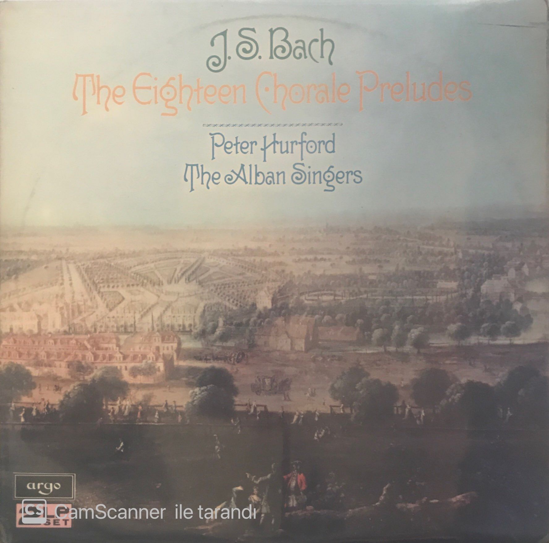 J.S. Bach The Eighteen Chorale Preludes LP