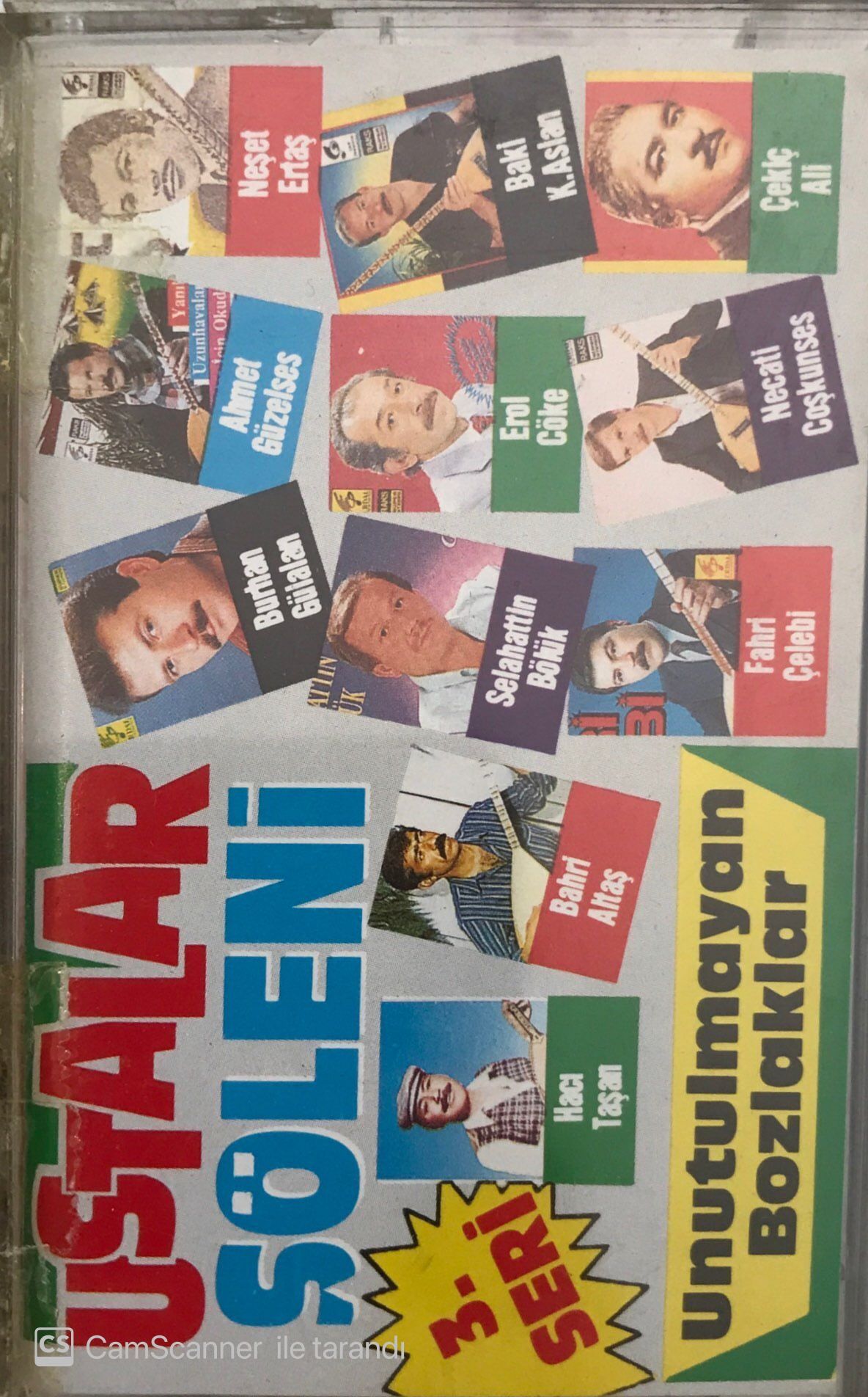 Ustalar Şöleni - Unutulmayan Bozlaklar 3 KASET