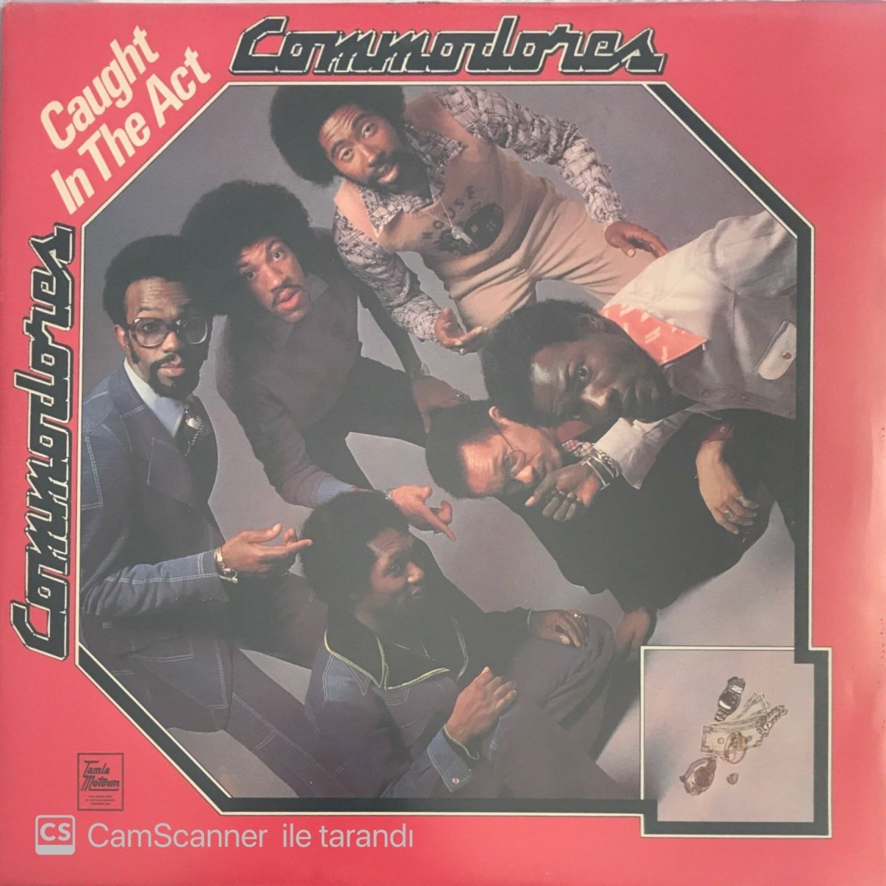 Commodores Caught In The Act LP