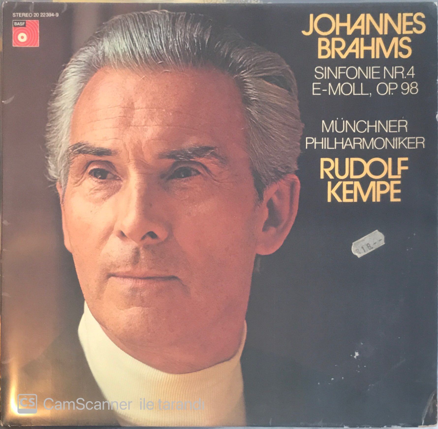 Johannes Brahms - Sinfonie Nr.4 LP