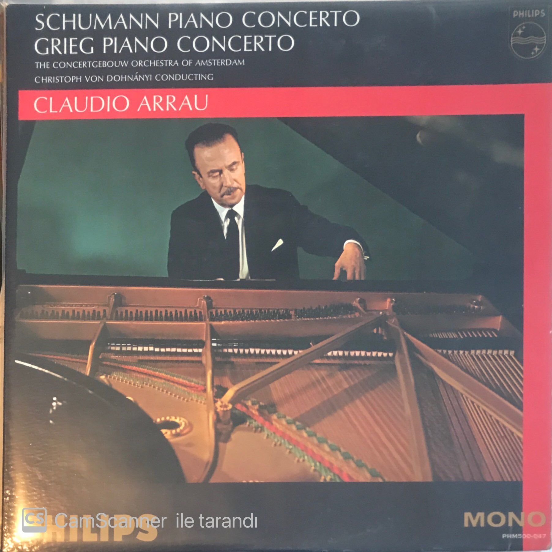 Claudio Arrau - Schumann Piano Concerto LP