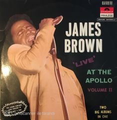 James Brown Live At The Apollo Volume II Double LP