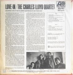 The Charles Lloyd Quartet - Love In - LP