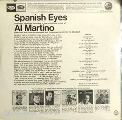 Al Martino Spanish Eyes LP
