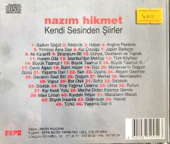 Nazım Hikmet / Kendi Sesinden Şiirler CD