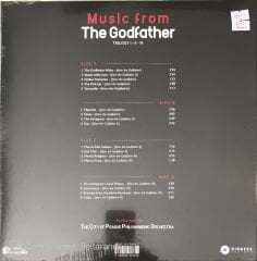 Music From The Godfather Trilogy I - II - III Double ( Red Splatter ) LP