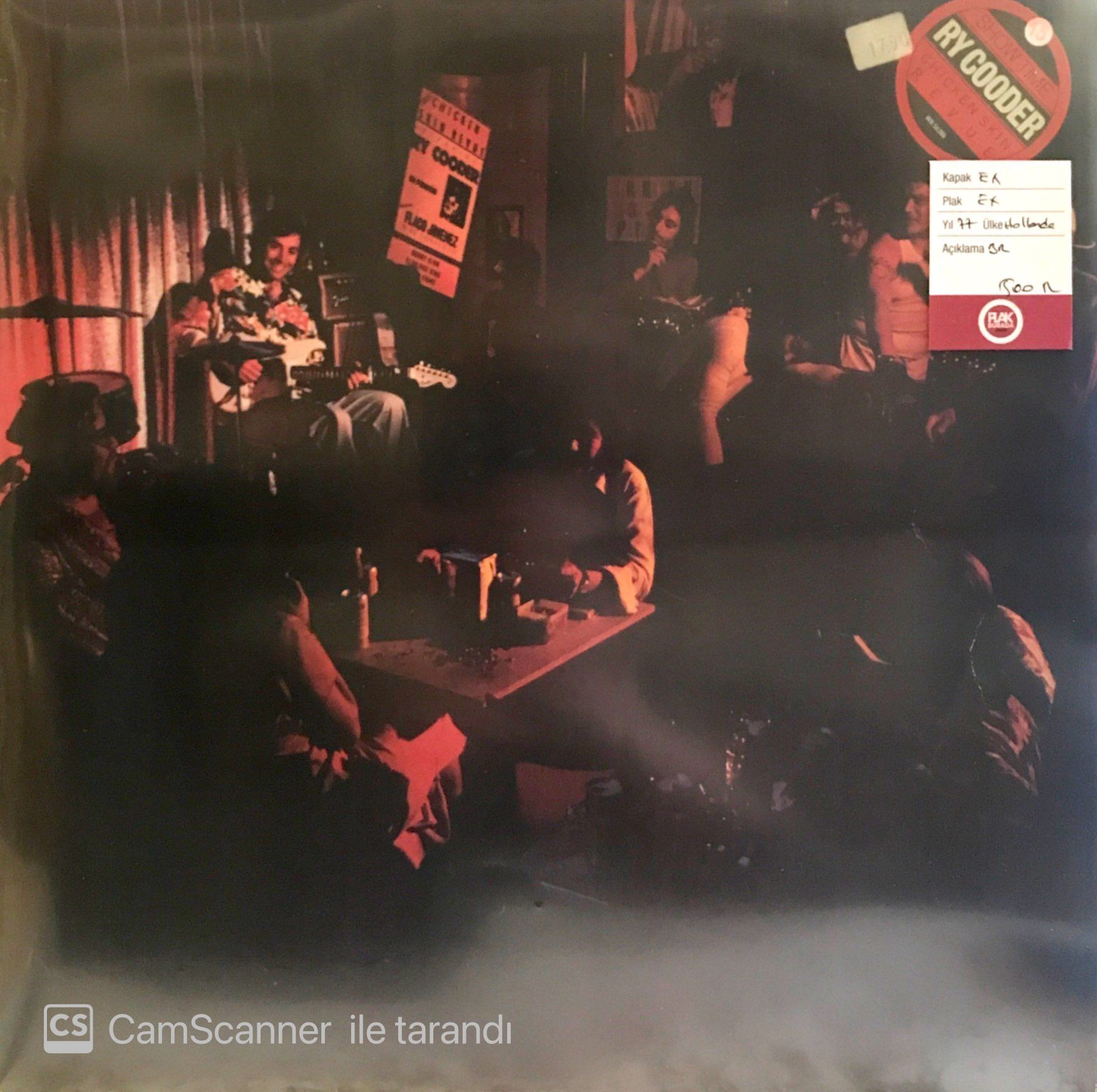 Ry Cooder / Show Time LP