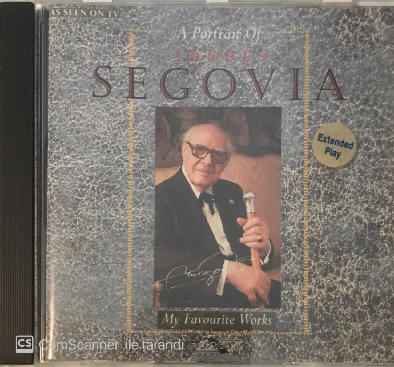 A Portrait Of Andres Segova My Favourite Works CD