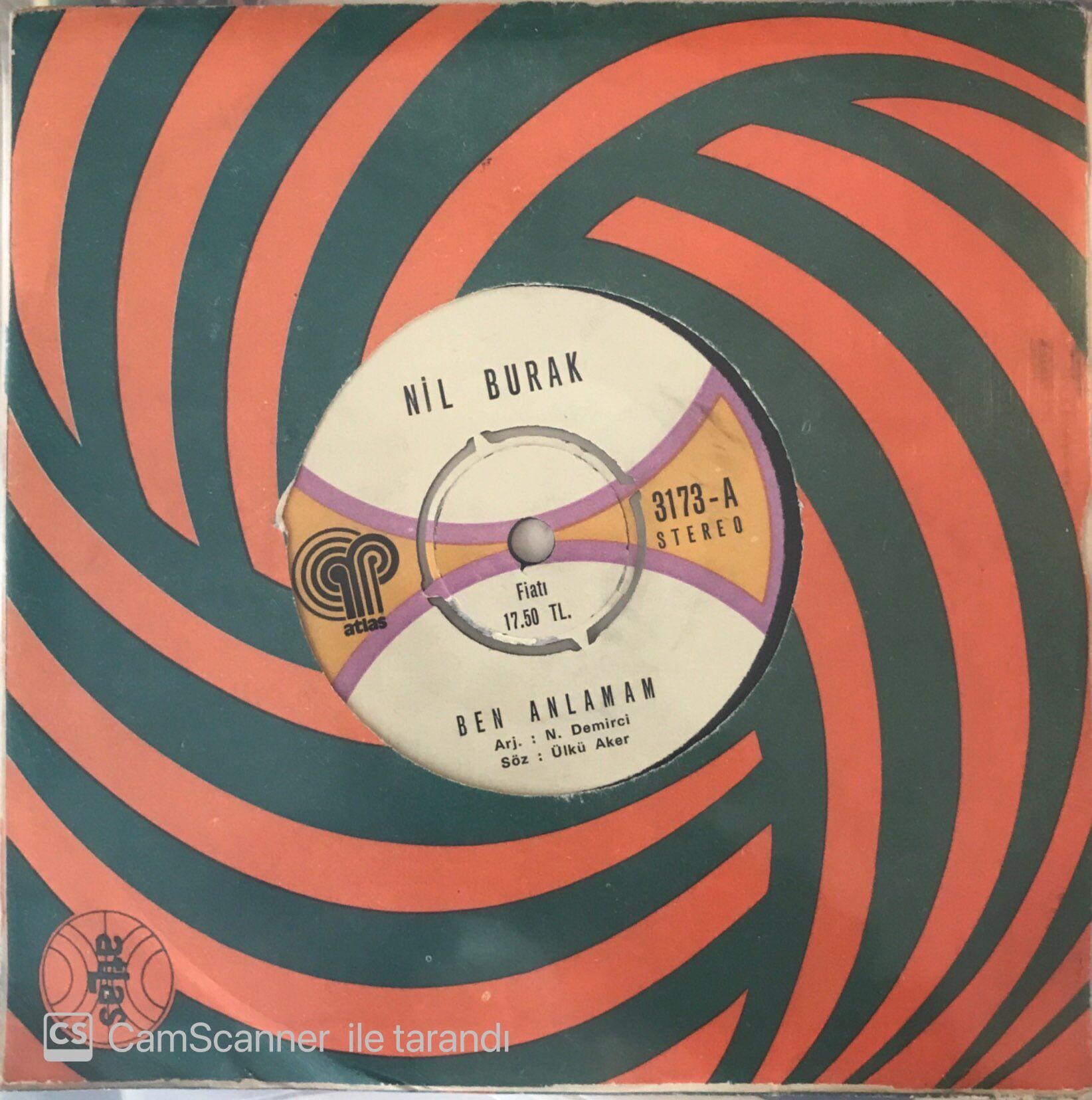 Nil Burak Ben Anlamam 45lik