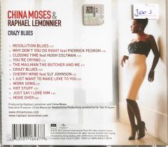 China Moses & Raphael Lemonnier - Crazy Blues - CD