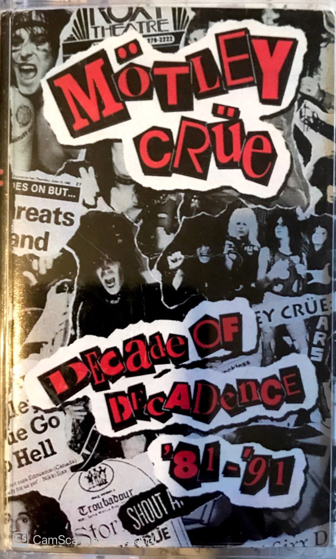 Mötley Crüe / Decade Of Decadence KASET