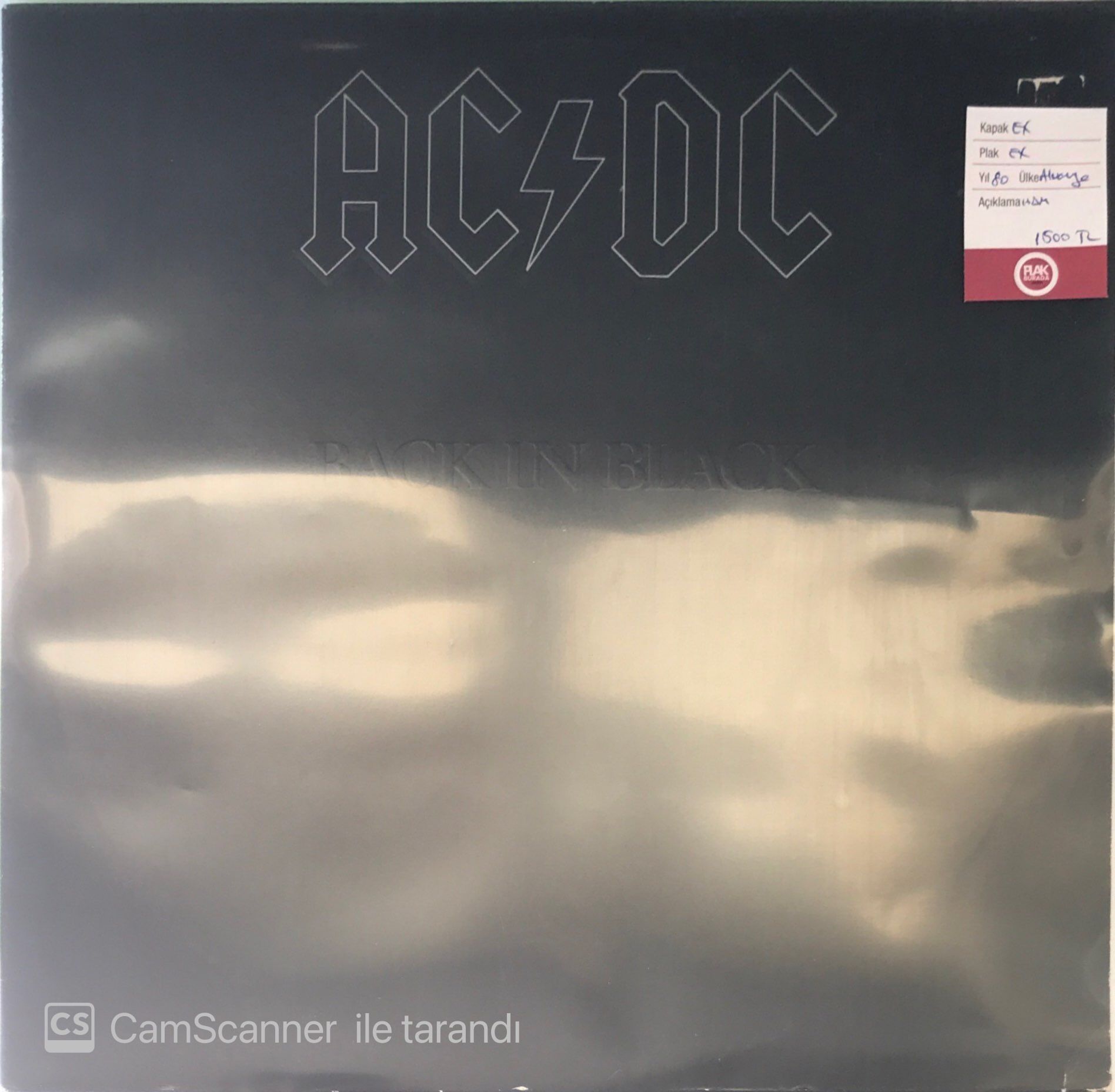 AC DC - Back In Black LP