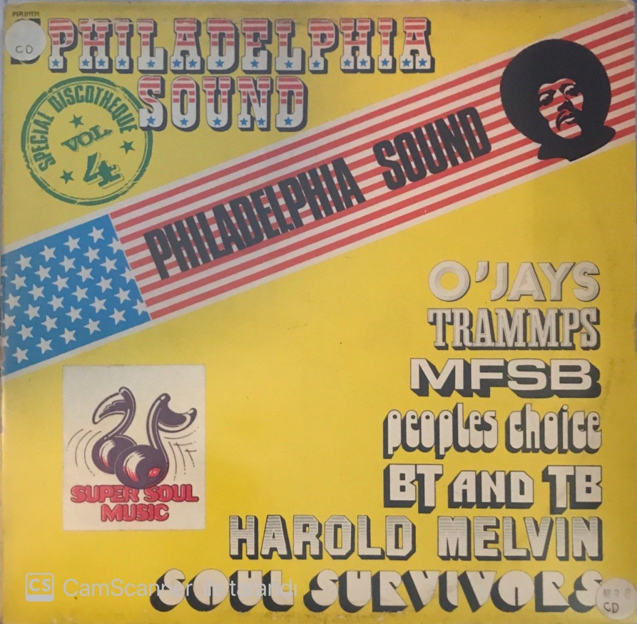 Philadelphia Sound Special Discoteques Vol. IV LP
