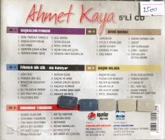 Ahmet Kaya - 5'li CD (Başım Belada-Sevgi Duvarı-İyimser Bir Gül(Adı Bahtiyar)-Dokunma Yanarsın-Başkaldırıyorum)