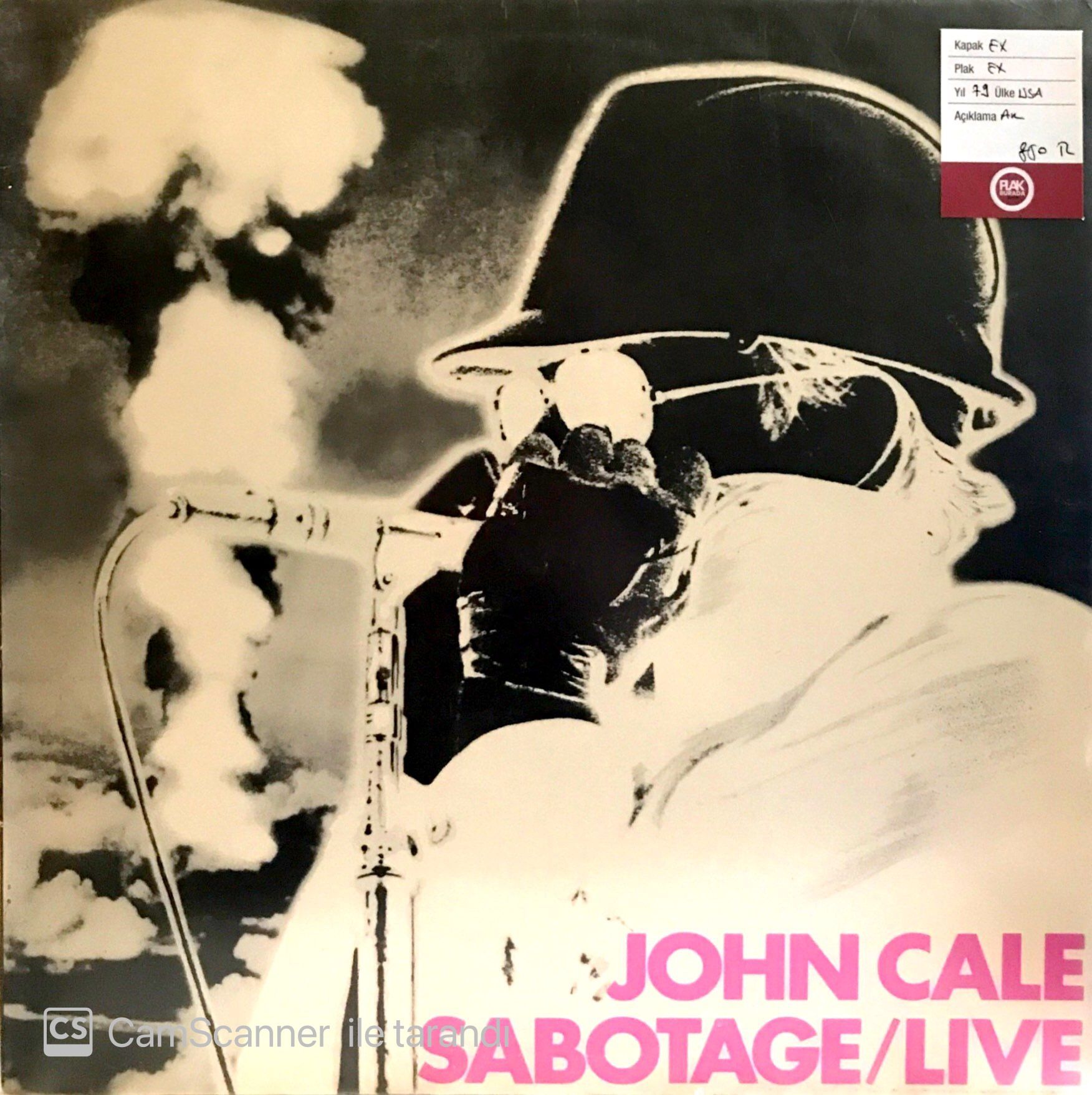 John Cale / Sabotaj/Live LP