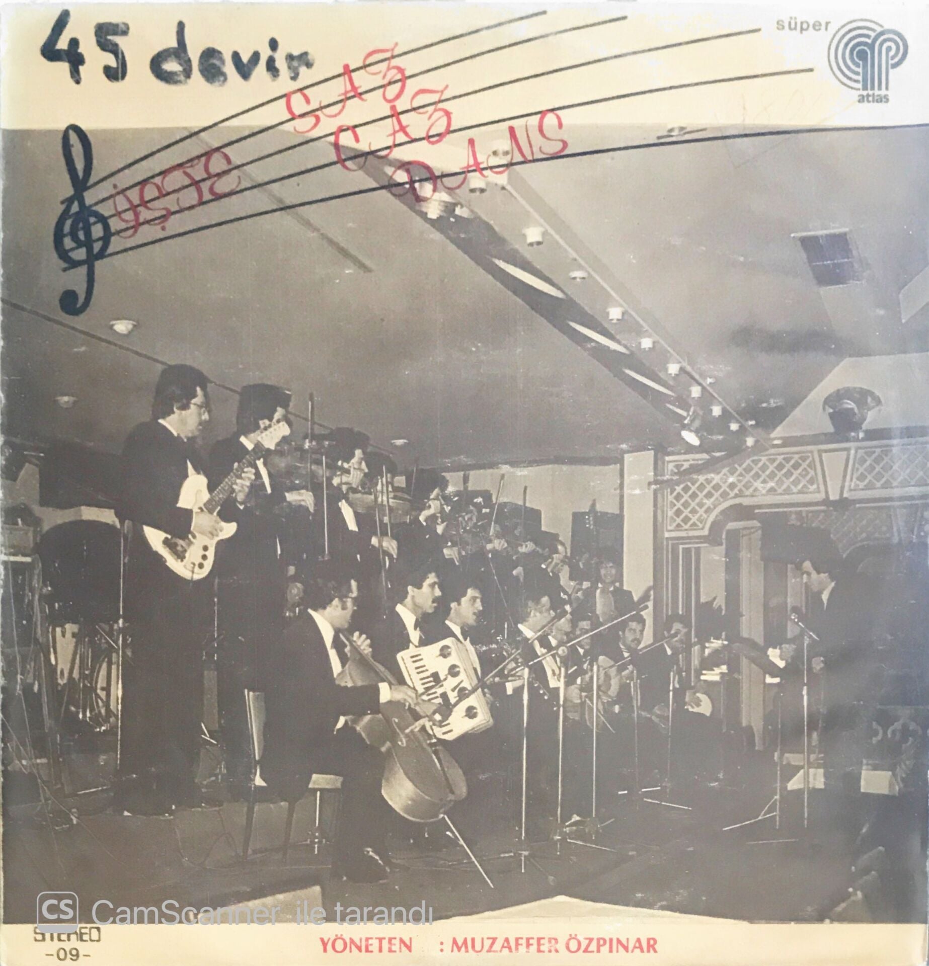 Muzaffer Özpınar - İşte Saz, Caz, Dans - LP