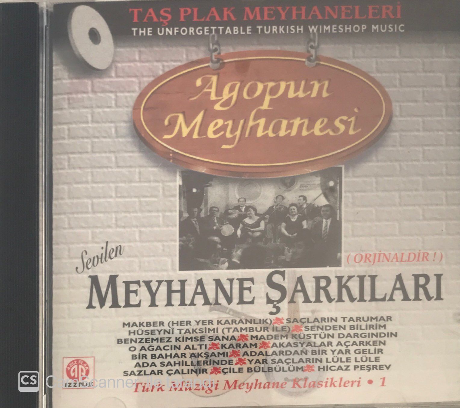 Agop'un Meyhanesi CD