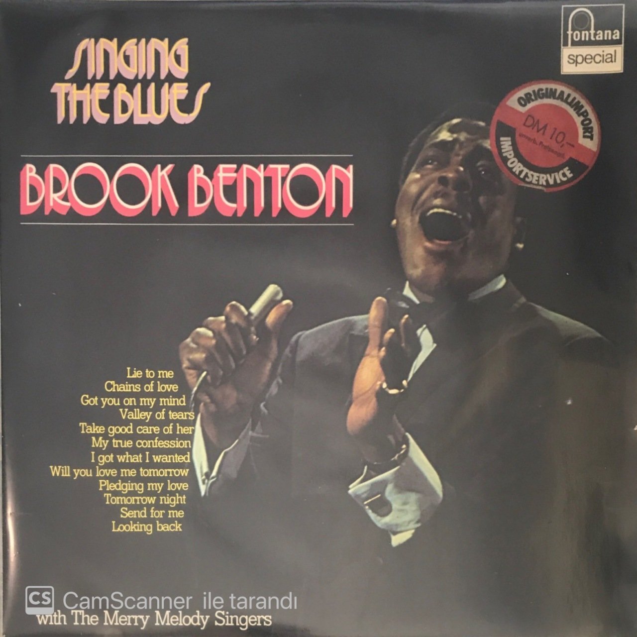 Brook Benton Singing The Blues LP