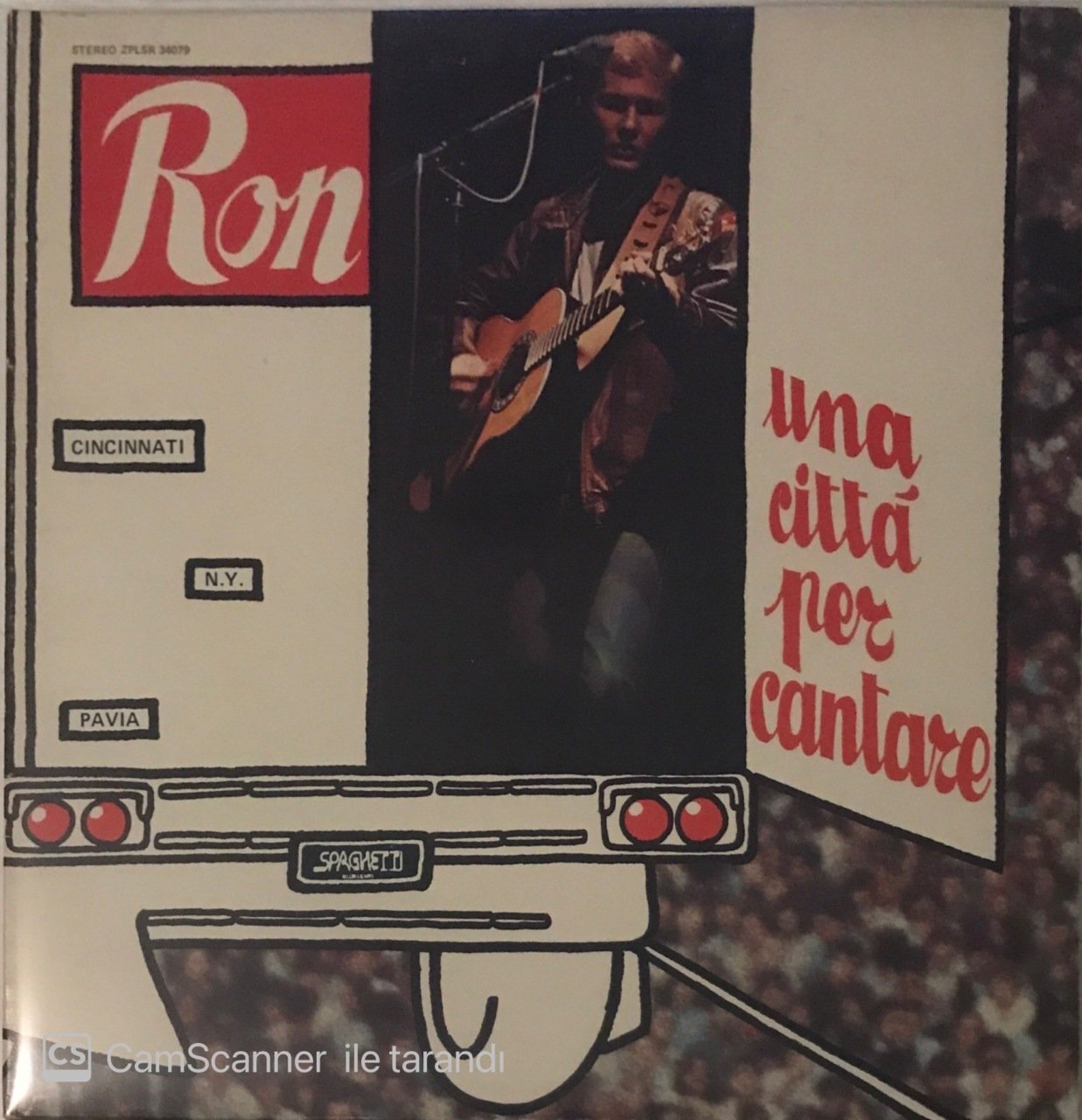 Ron Una Citta' Per Cantare LP