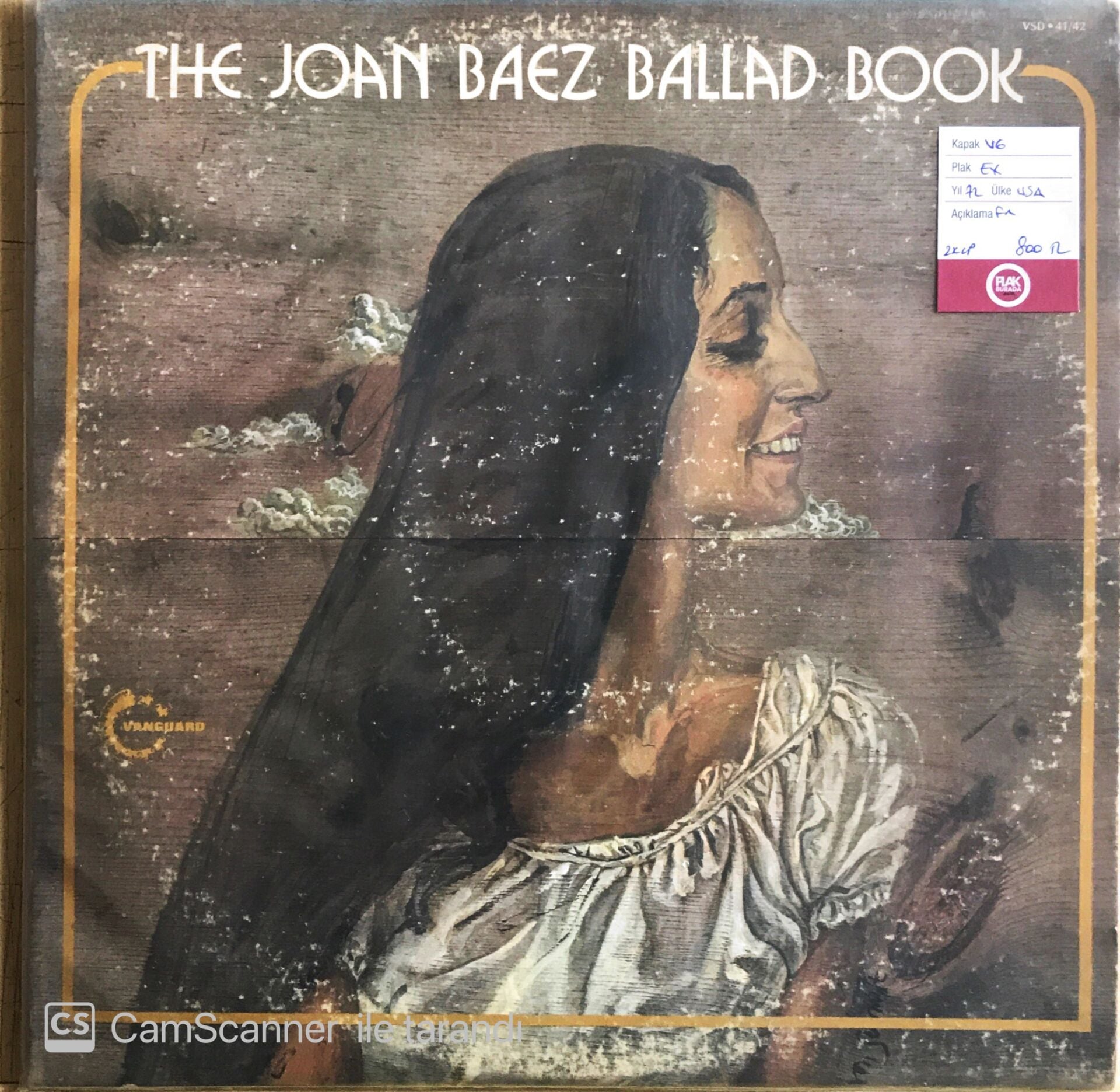 Joan Baez - The Joan Baez Ballad Book - Double LP