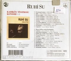 Ruhi Su - Kadıköy Tiyatrosu Konseri - CD