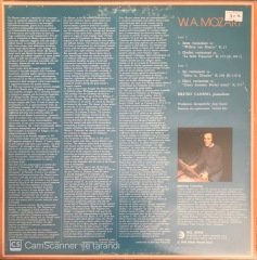 W.A. Mozart Le Variazioni Per Pianoforte Vol.1 LP