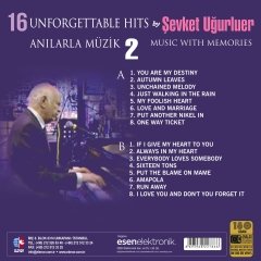 20 Unforgattable Hits By Şevket Uğurluer Anılarla Müzik 2 LP