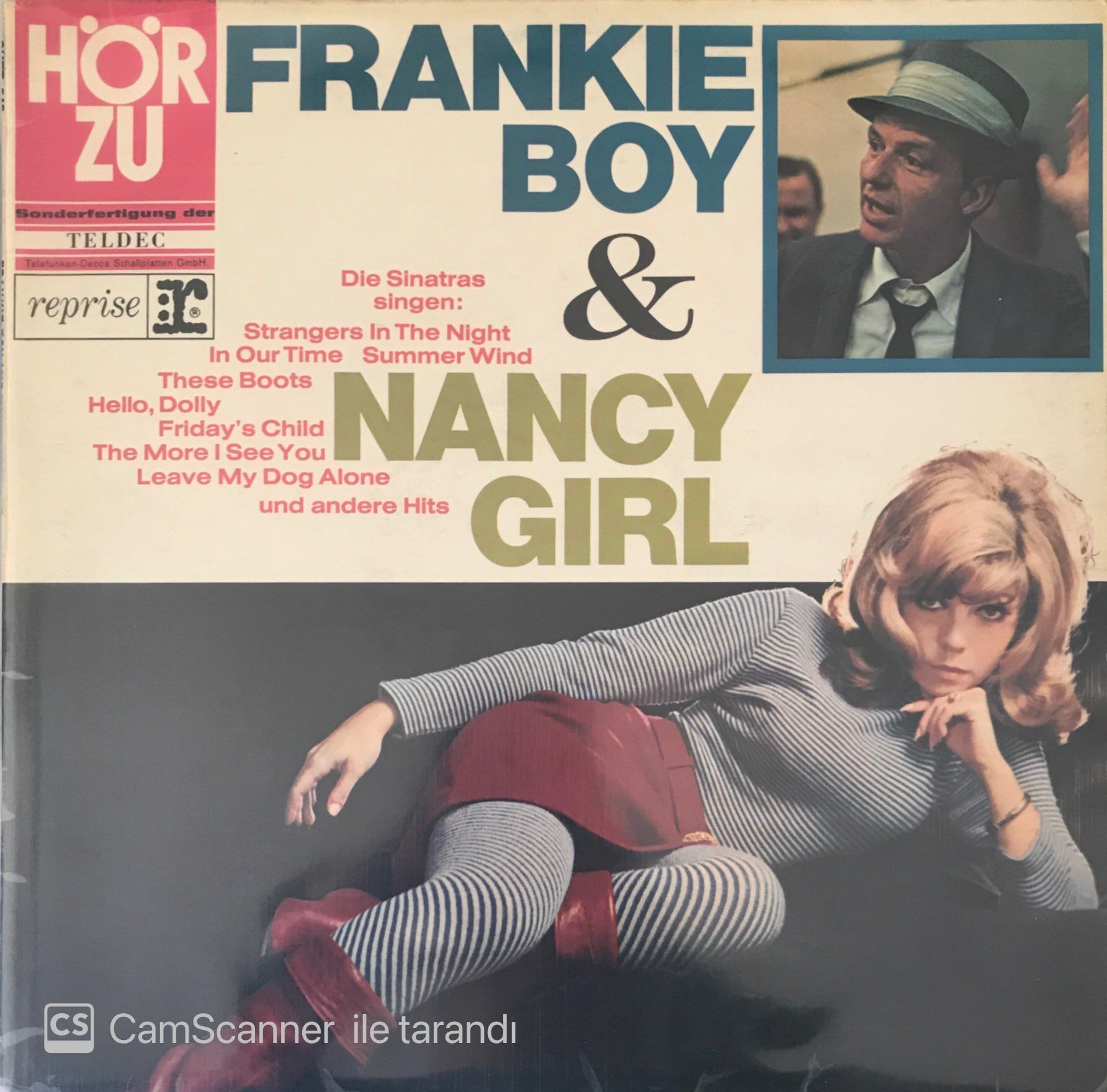 Frank Sinatra & Nancy Sınatra - Frankıe Boy & Nancy Gırl LP