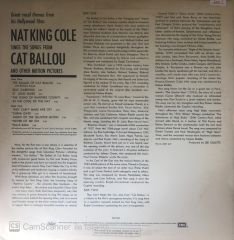 Nat King Cole Cat Ballou Soundtrack LP