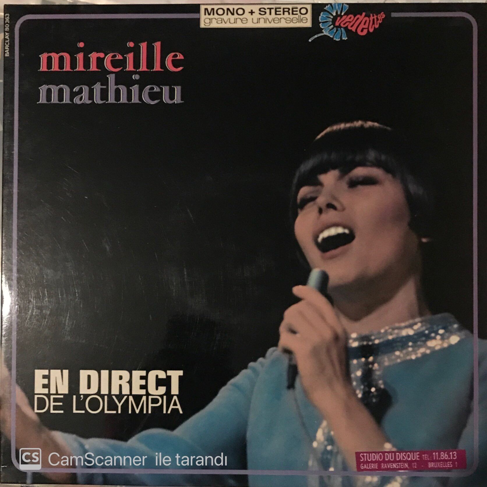 Mireille Mathieu - En Direct De L'olympia LP