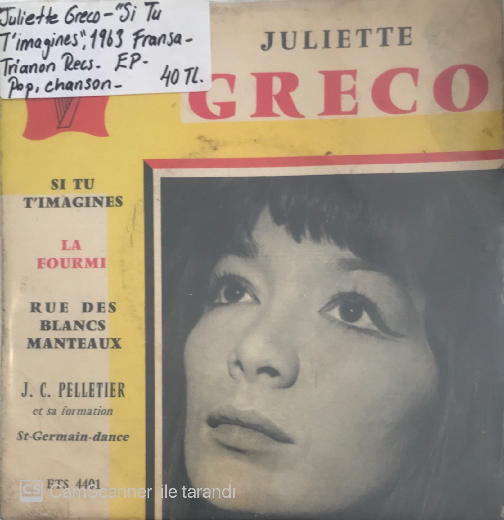 Juliette Gerco Si Tu T'imagines 45lik