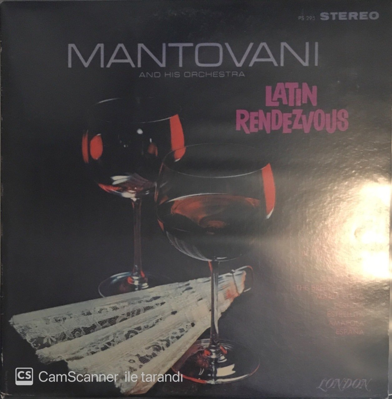 Mantovani And His Orchestra Latin Rendezvous LP