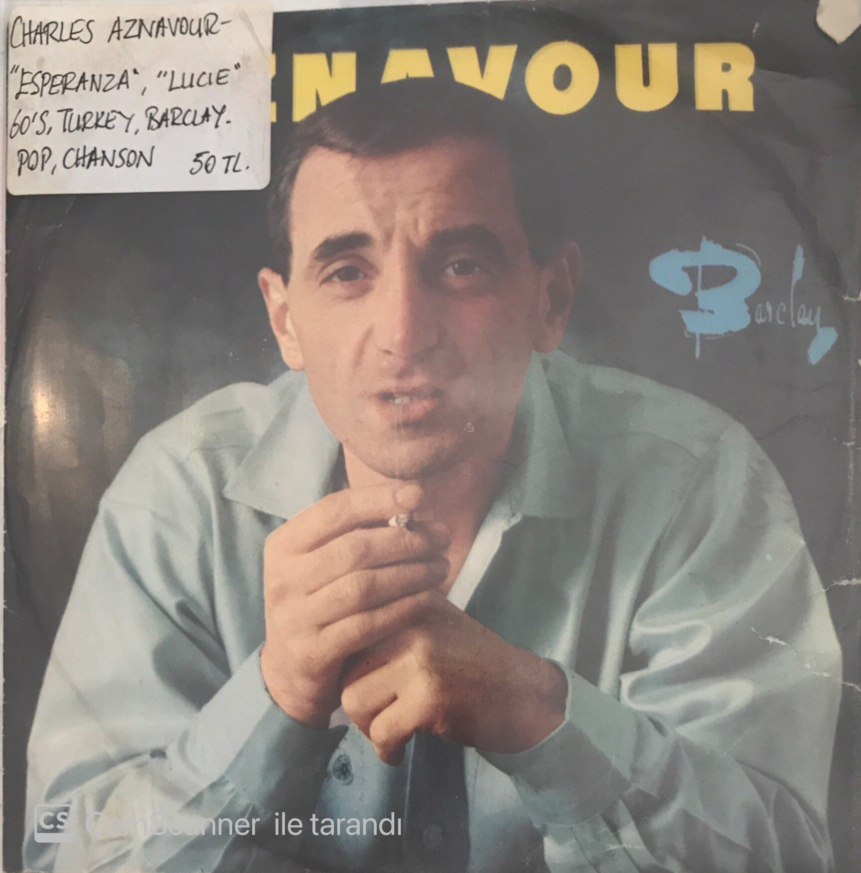 Charles Aznavour Esperanza 45lik