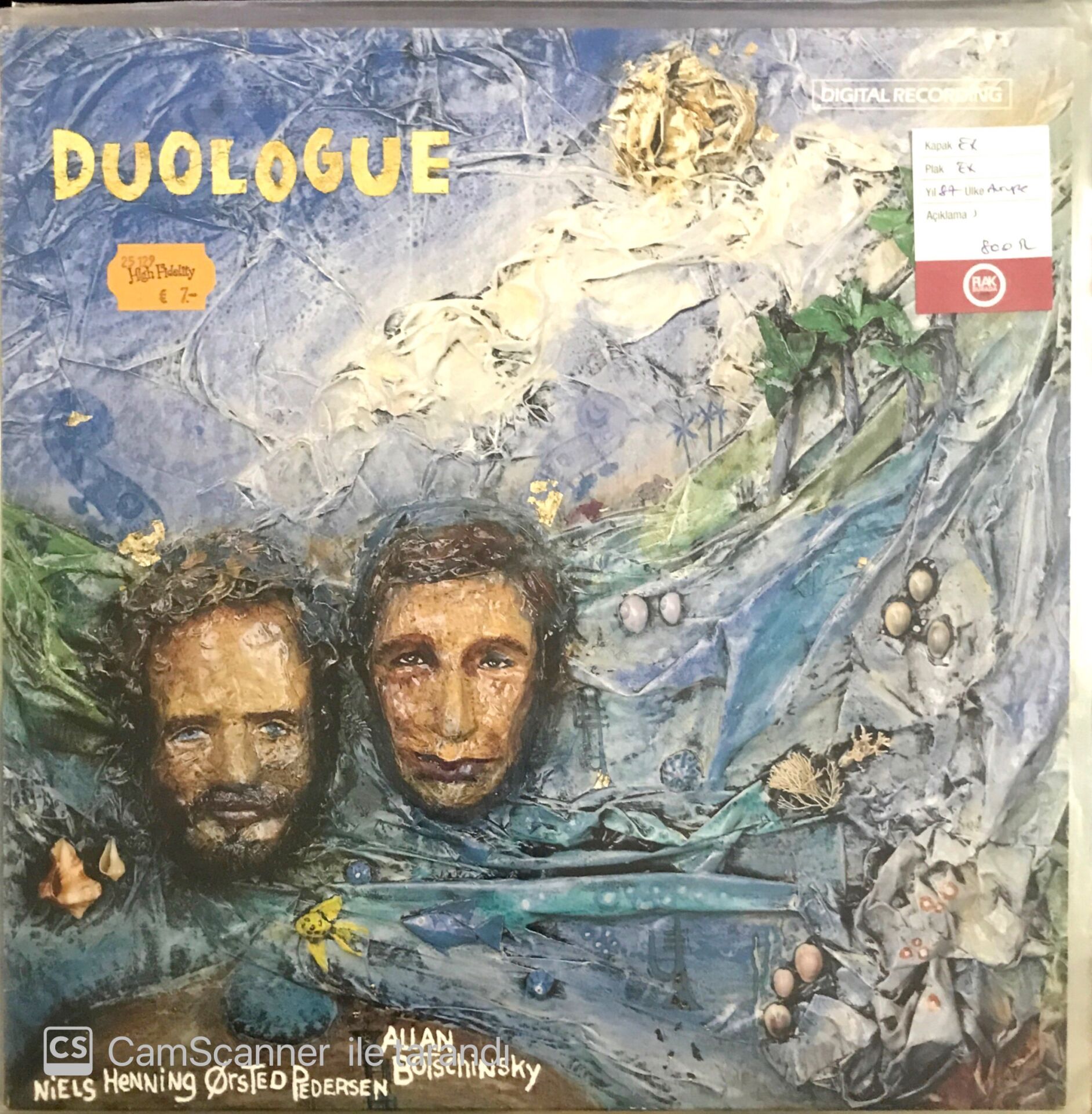Allan Botschinsky - Duologue LP