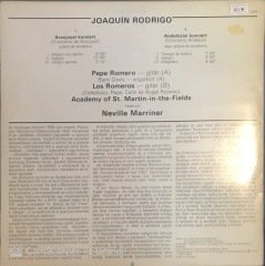 Rodrigo Concierto De Aranjuez Pepe Romero & Concierto Andaluz Los Romeros LP